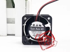 Sanyo 109P0412H302 4028 DC12V 0.195A 4CM 2-Wire Inverter Cooling Fan