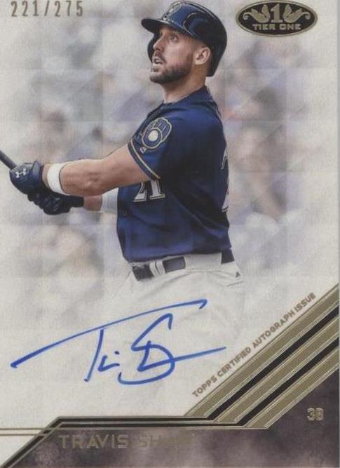 2018 Topps Tier One - Travis Shaw #BA-TS - 1 of 1
