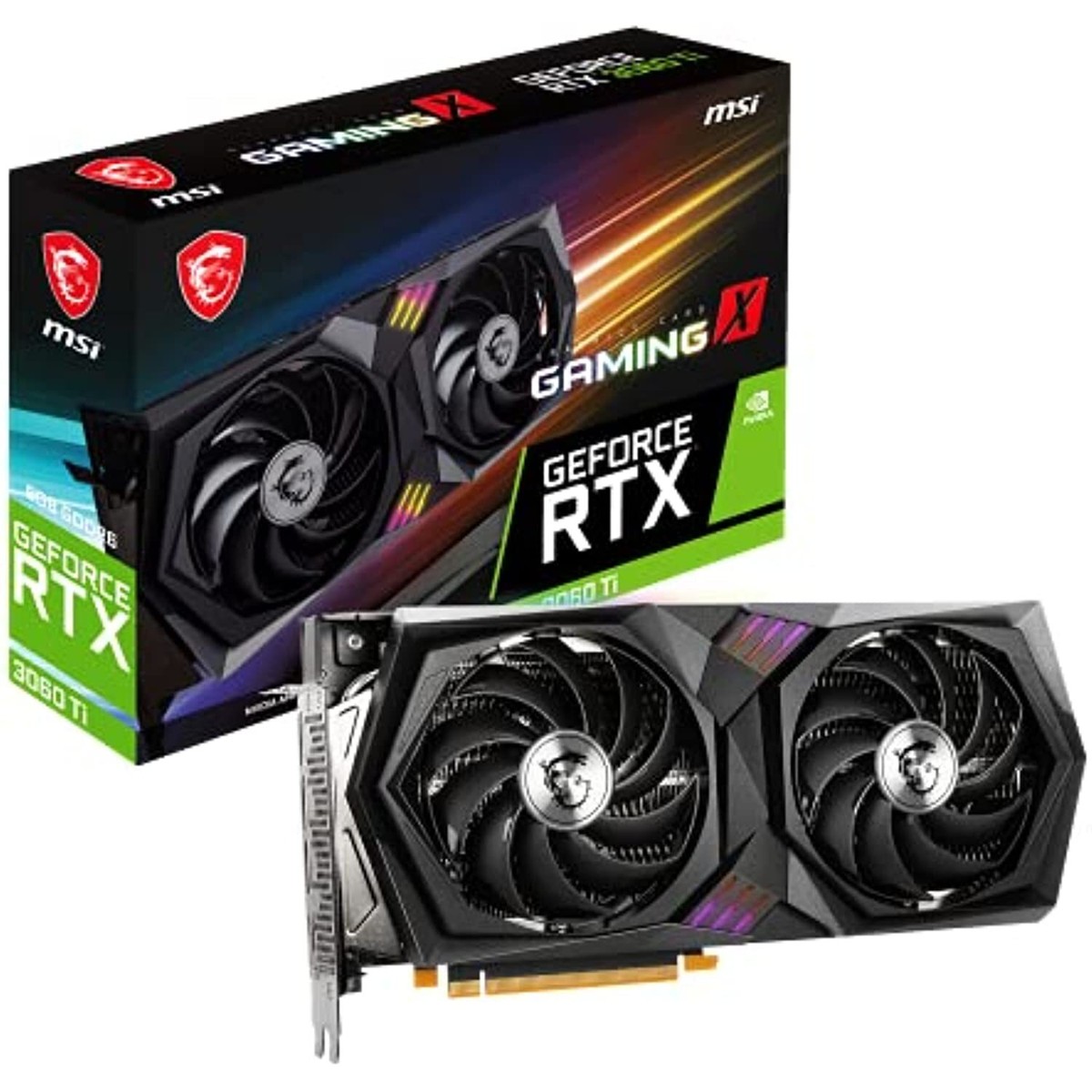 MSI Gaming GeForce RTX 3060 Ti LHR 8GB GDRR6 OC Gaming X Graphics