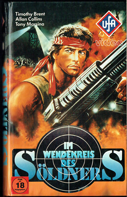 (FSK 18) VHS Videokassette - Im Wendekreis des Söldners - ufa-Video - Große Box