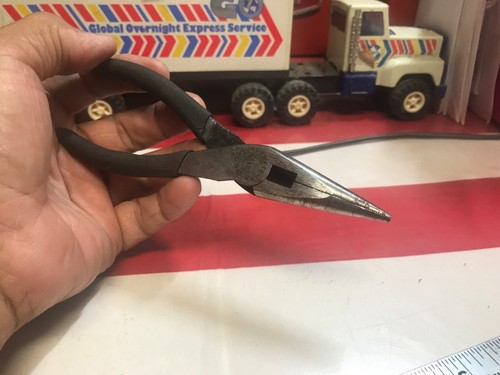 Craftsman tools pliers 6โ needle nose 45102 USA ๐บ๐ธ 1A1A - Picture 2 of 6