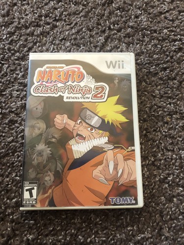 Naruto: Clash of Ninja Revolution 2 (Nintendo Wii, 2008)