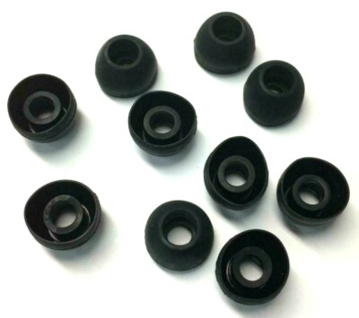 10 Earbud Plugs Rubber Ear Tip for Harman Kardon HARKAR-NI SOHO II NC Headphones