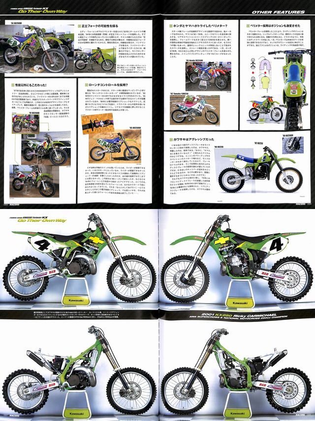 BOOK] RACERS 26 Kawasaki Perimeter KX KX125 KX250 Ricky