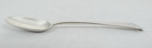 Antique Georgian 1832 Sterling Silver Teaspoon Spoon Old English William Chawner - Picture 6 of 9