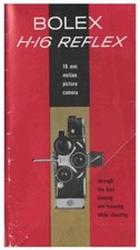Bolex H-16 Reflex Sales Brochure c1950's - camera lenses accessories