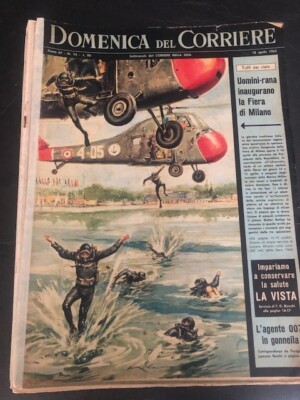 La Domenica del Corriere 16 1965 Busento Rabdomante and the Mystery Alaric Tomb
