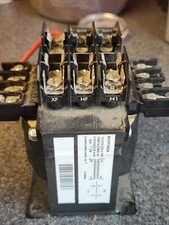 Square D 9070TF350D6 Transformer, Type TF, 1 P, 350VA, 240x480V pri, 120V sec