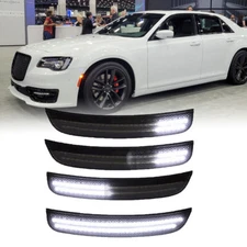 For 2015-2023 Chrysler 300 300C 300S Front Rear LED Bumper Side Marker Lights