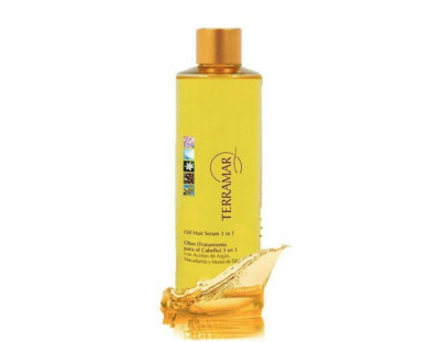 oleo de Argan Cabello Dañado Terramar Aceite Tratamiento Hair Repair Serum 245ML
