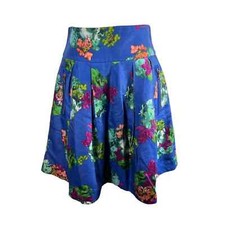 Anthropologie Maeve Garden days Floral Pleated Skirt