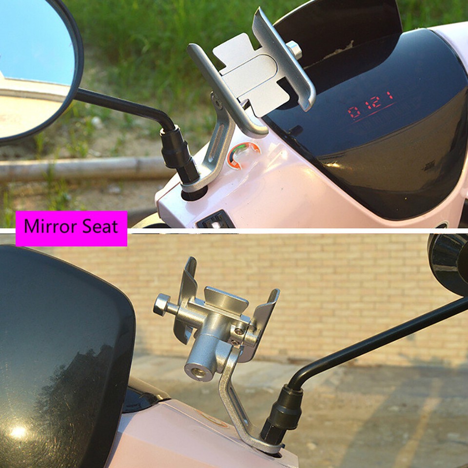 Motorcycle Handlebar / Mirror Mount Phone Holder for Harley Touring