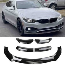 Glossy Black For Bmw 4 Series 428i 435i Coupe Front Bumper Lip Spoiler Splitter Glossy Black For Bmw 4 Series 428i 435i Coupe Front Bumper Lip Spoiler Splitter