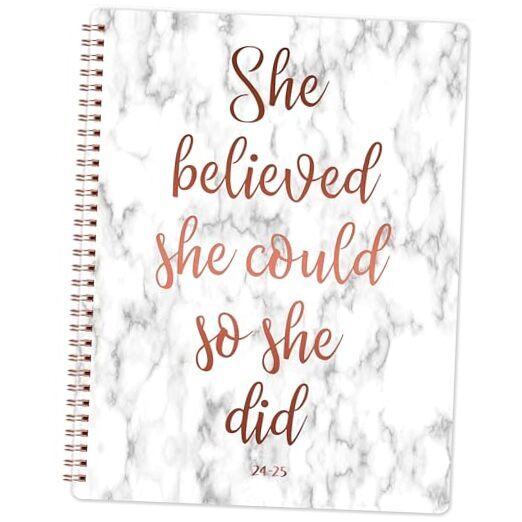 Appointment Book 2024-2025 - 2024-2025 Daily Planner, 8'' x 10'', July 2024 to