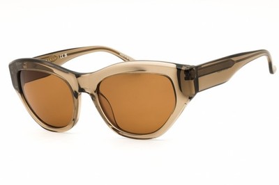 New DKNY DO517S 207 Crystal Champagne/Brown 54-19-140 Sunglasses