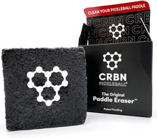 CRBN Pickleball - Paddle Eraser, Best Carbon Fiber Pickle Ball Racket Cleaner, F