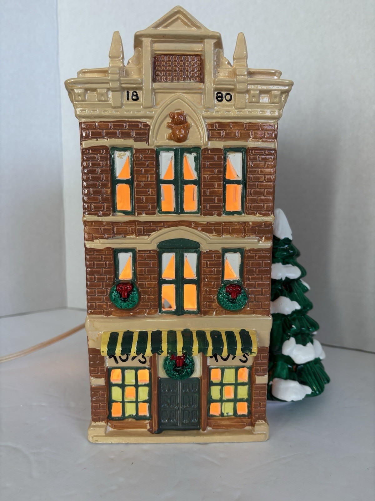 Department 56 Retired Christmas Toy Store Village. 10 inch lighted building  