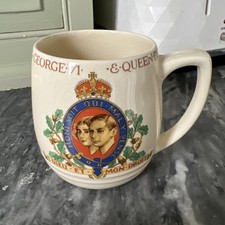Commemorative Coronation mug of King George VI and Queen Elizabeth, May 1937