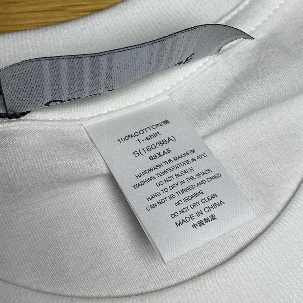 G&G Avenue Paris Logo Graphic Tee White S NWT Luxury Streetwear