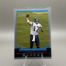 2004 Bowman Philip Rivers #113 Rookie San Diego Chargers NFL Card