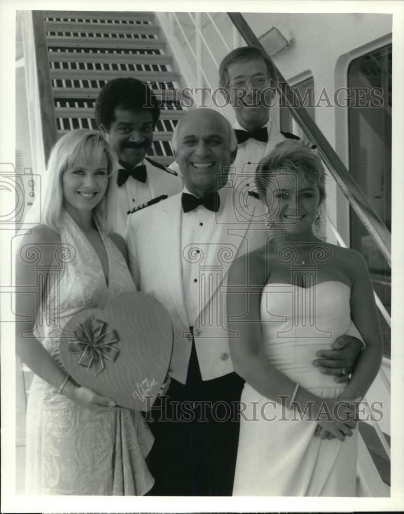 1990 Press Photo Co-Stars of Television's 