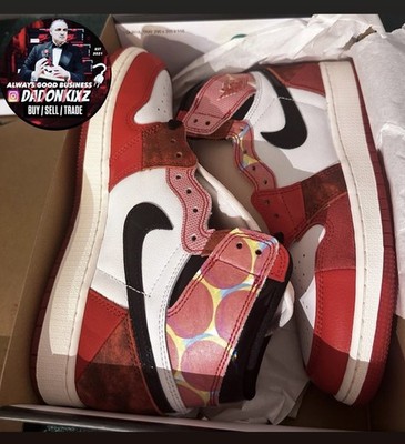 Jordan 1 Retro OG Marvel High Next Chapter Spider Man Size 5.5Y Brand New