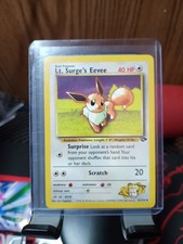 2000 Pokemon Gym Challenge #51 Lt. Surge's Eevee on eBay