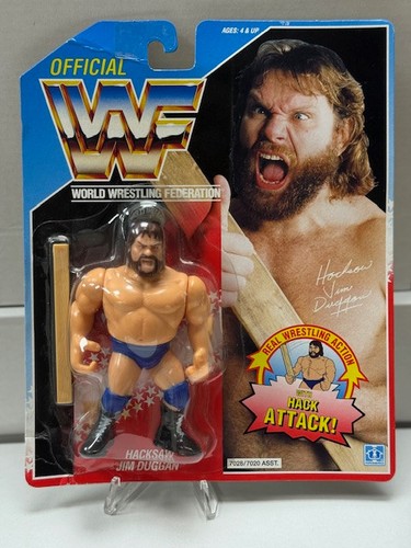 WWF Hasbro Series 2 Hacksaw Jim Duggan MOC English...