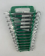 SK Tools 13 Piece 6 Point Metric Combination Wrench Set 7mm -19mm #86123 USA