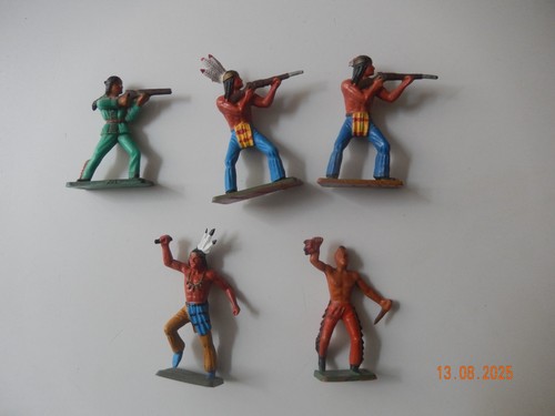 Figurine Soldat Western Indien Starlux - Échelle 1/32 (60mm) - Occasion