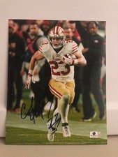 CHRISTIAN McCAFFREY SIGNED AUTOGRAPHED 8