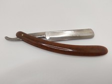 Soviet Vintage Straight Razor 1961 Gravyura STIZ Amber Brown USSR 60s