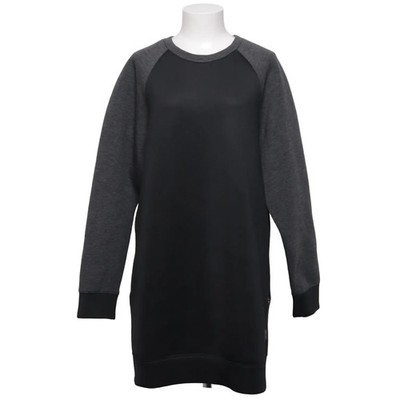 BLVCK SKIN, Kleid, Größe: L, Schwarz/Grau, Baumwolle, Scuba, Damen #DrW