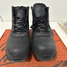 Worx by Red Wing 6" Composite Toe Safety Boots 5417 Slip Resistant Black Mens 14