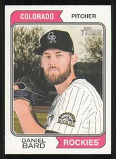 2023 Topps Heritage #457 Daniel Bard SP