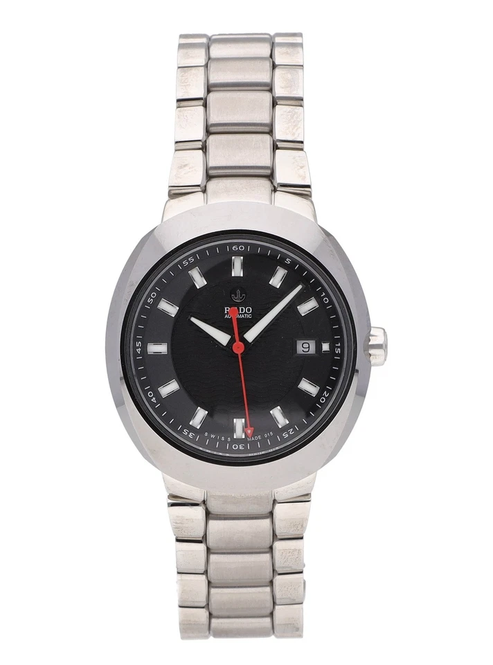 Rado D-Star Black Wave Pattern Dial 30mm Automatic Ladies Watch R15947153