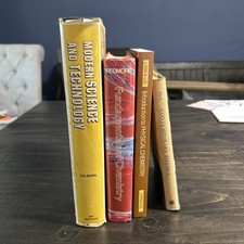 4 Vintage Science & Chemistry Textbooks 1960s...