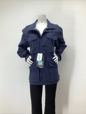 Save The Duck Rain  Navy Jacket Women's Size Large,New.