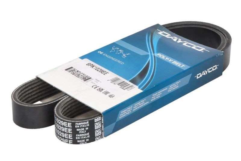 Fits DAYCO DAY6PK1029EE V-ribbed Belt DAY6PK1029EE Multi-V-belt (6PK1029) fits: