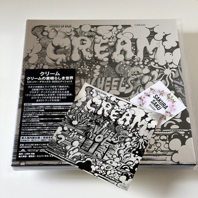 Cream Wheels Of Fire Expanded Deluxe Edition 5 SHM CD + Booklet Japan + Sticker