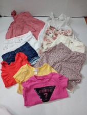 Lot 10 PCs Baby Girl 18-24months H M/Cat Jack Dress Shirts And Shorts