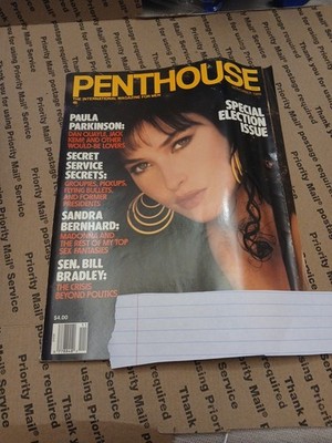NOVEMBER 1988 Penthouse Magazine ~ Special Election Issue ~ Deborah Laufer POTM