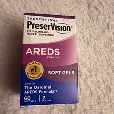 Bausch  Lomb PreserVision AREDS Softgels, 60 Ct Exp 04/2027