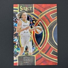 2024 Panini Select WNBA - #177 Premier Sevgi Uzun Red Cracked Ice Prizm RC