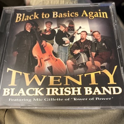 Black Irish Band CD Autographed Black To Basics Again Twenty