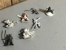A32529 MINIATURAS METÁLICAS DESCONOCIDAS INCOMPLETAS GUERRERO SOLDADO NINJA