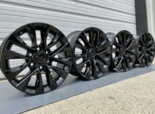 18" LEXUS GX460 GLOSS BLACK WHEELS RIMS FACTORY OEM GX470 GX 460 470 SET 4 74297
