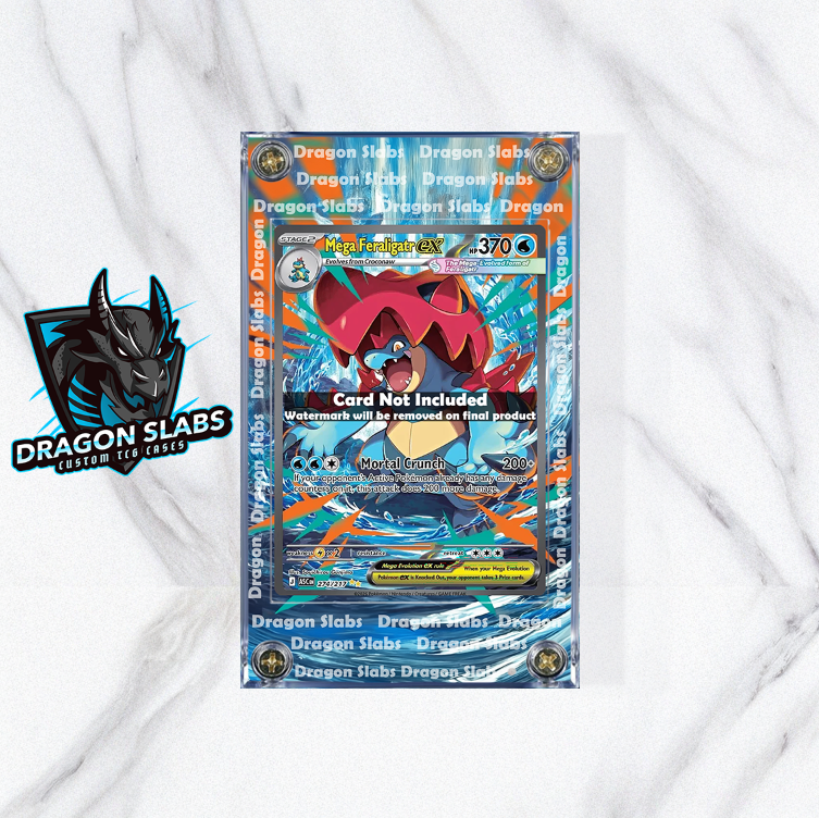 Pokemon Mega Feraligatr EX 274/217 SIR Ascended Heroes Extended