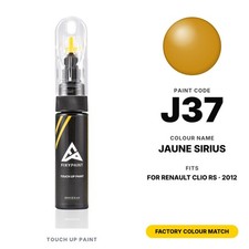 Touch Up Paint For Renault Clio RS J37 Jaune ...