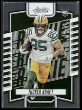 Football Panini Tucker Kraft Near Mint or Better Rookie